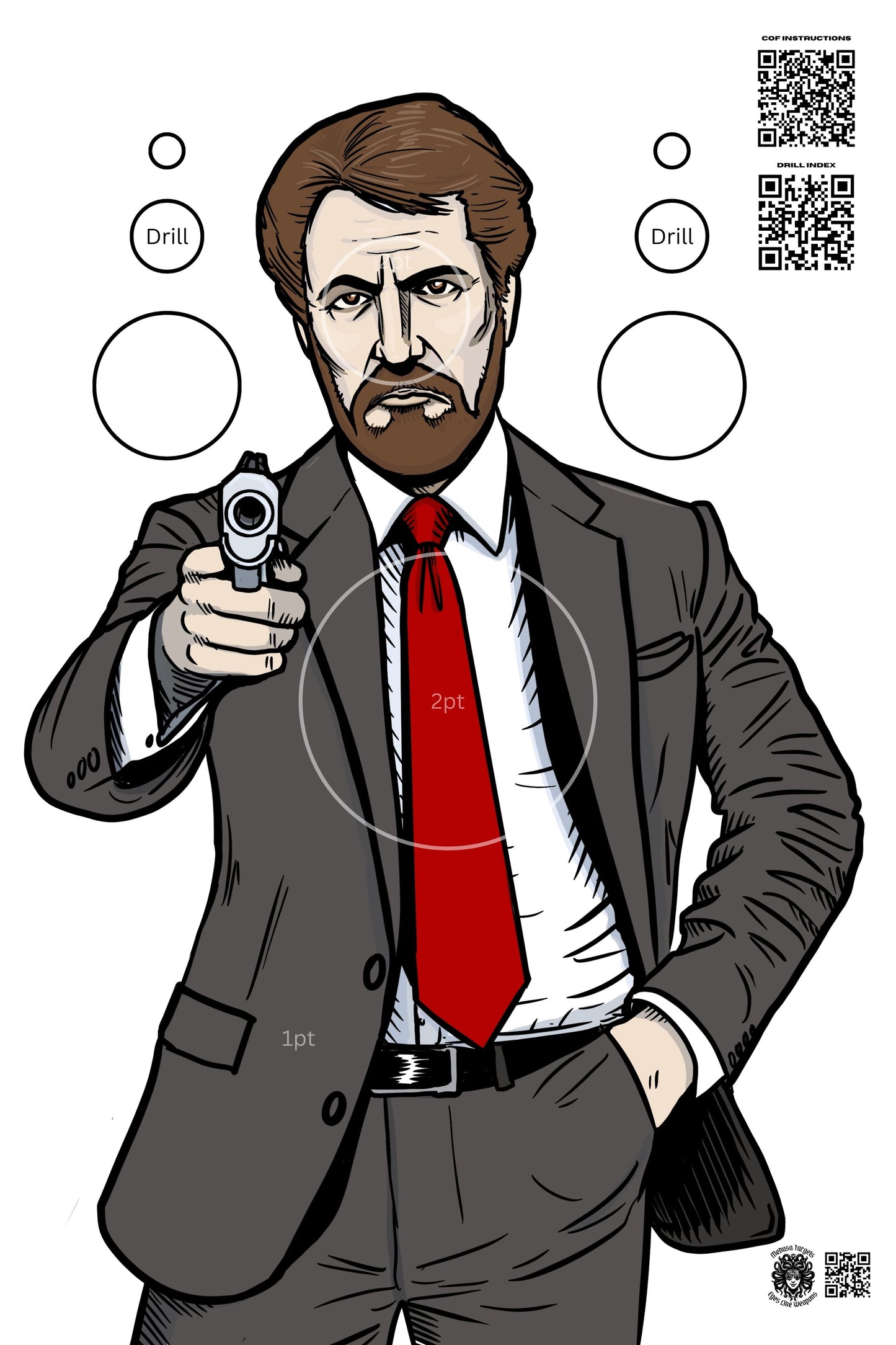 Hans Gruber Target Package