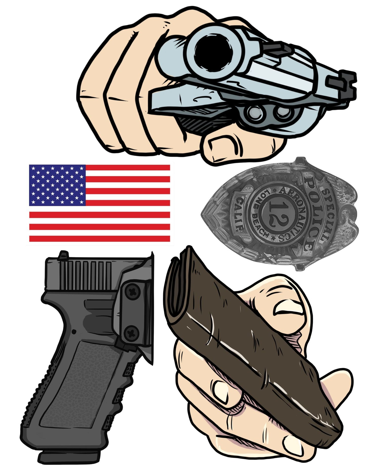 Shoot No Shoot Cutouts