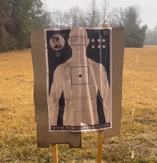 paper vs steel targets