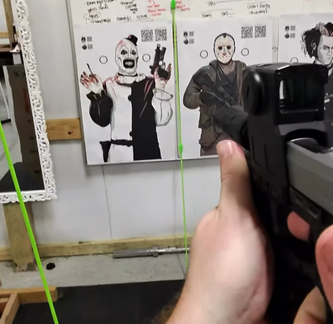 Practicing Shooting at Different Distances