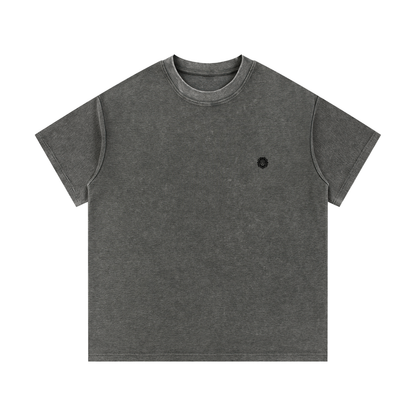 Mineral Wash Waffle Knit T-Shirt