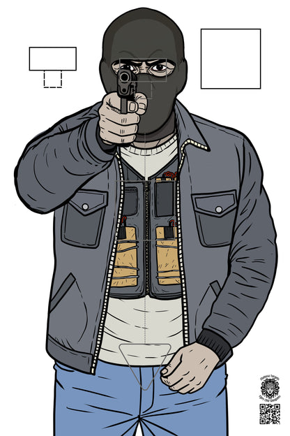 special forces cutout target