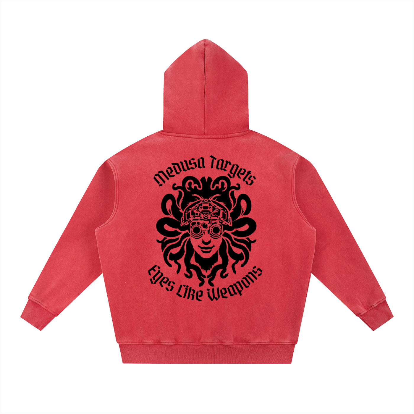 Snow Wash Fleece Oversize Hoodie
