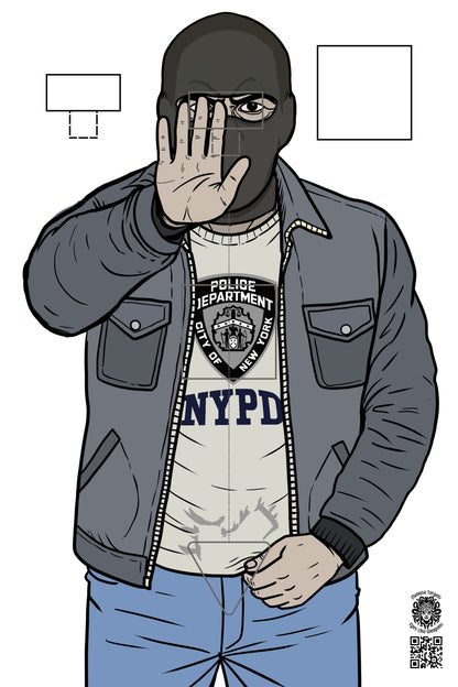 special forces cutout target