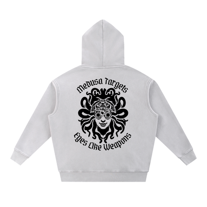 Snow Wash Fleece Oversize Hoodie