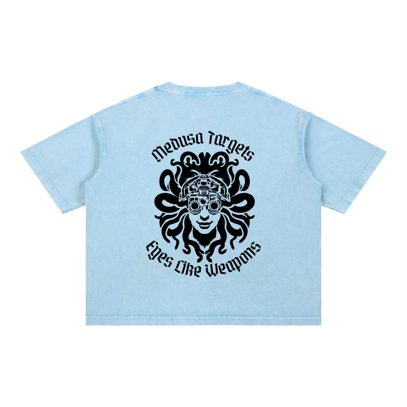 Mineral Wash Boxy Cotton T-Shirt