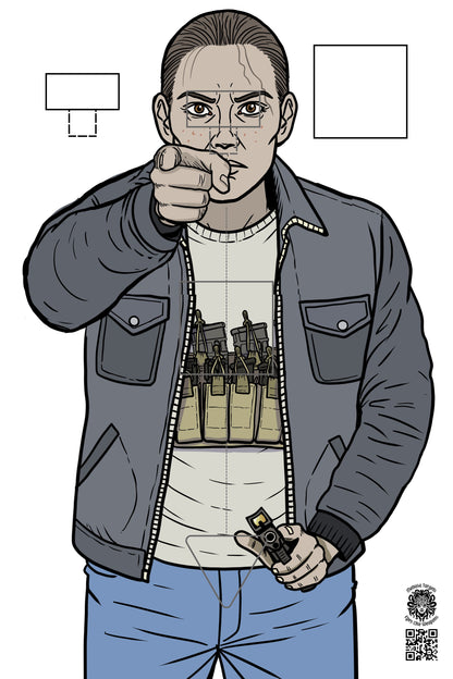 shoot no shoot special forces cutout target