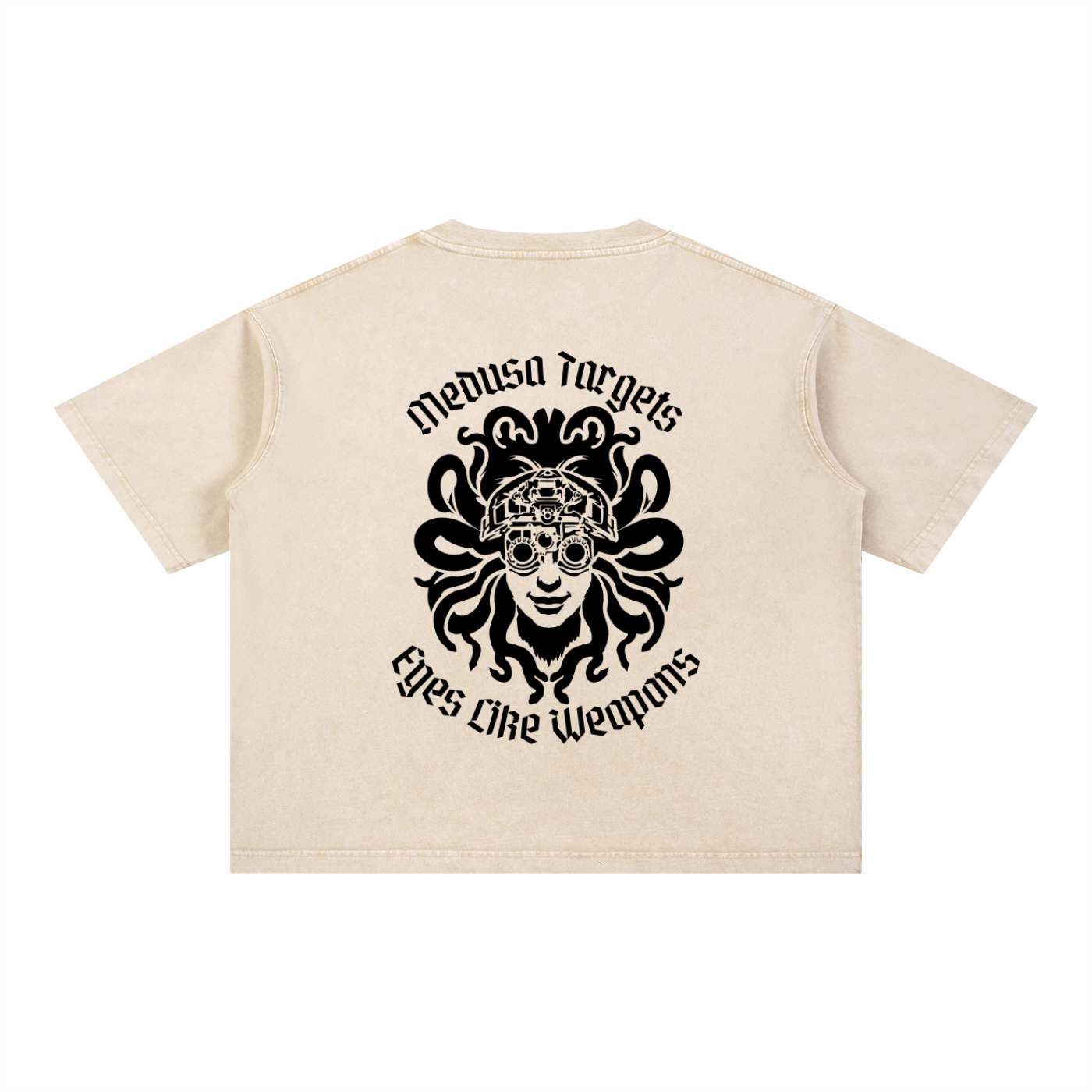 Mineral Wash Boxy Cotton T-Shirt