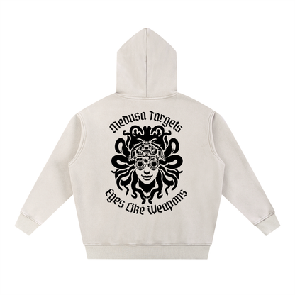 Snow Wash Fleece Oversize Hoodie