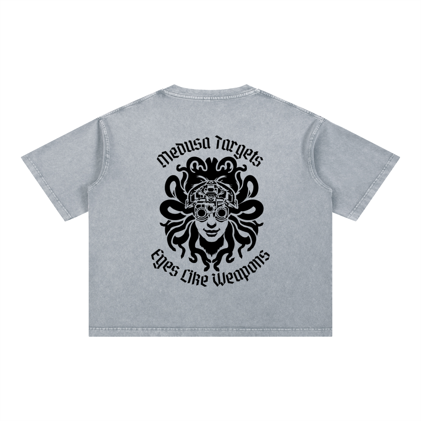Mineral Wash Boxy Cotton T-Shirt