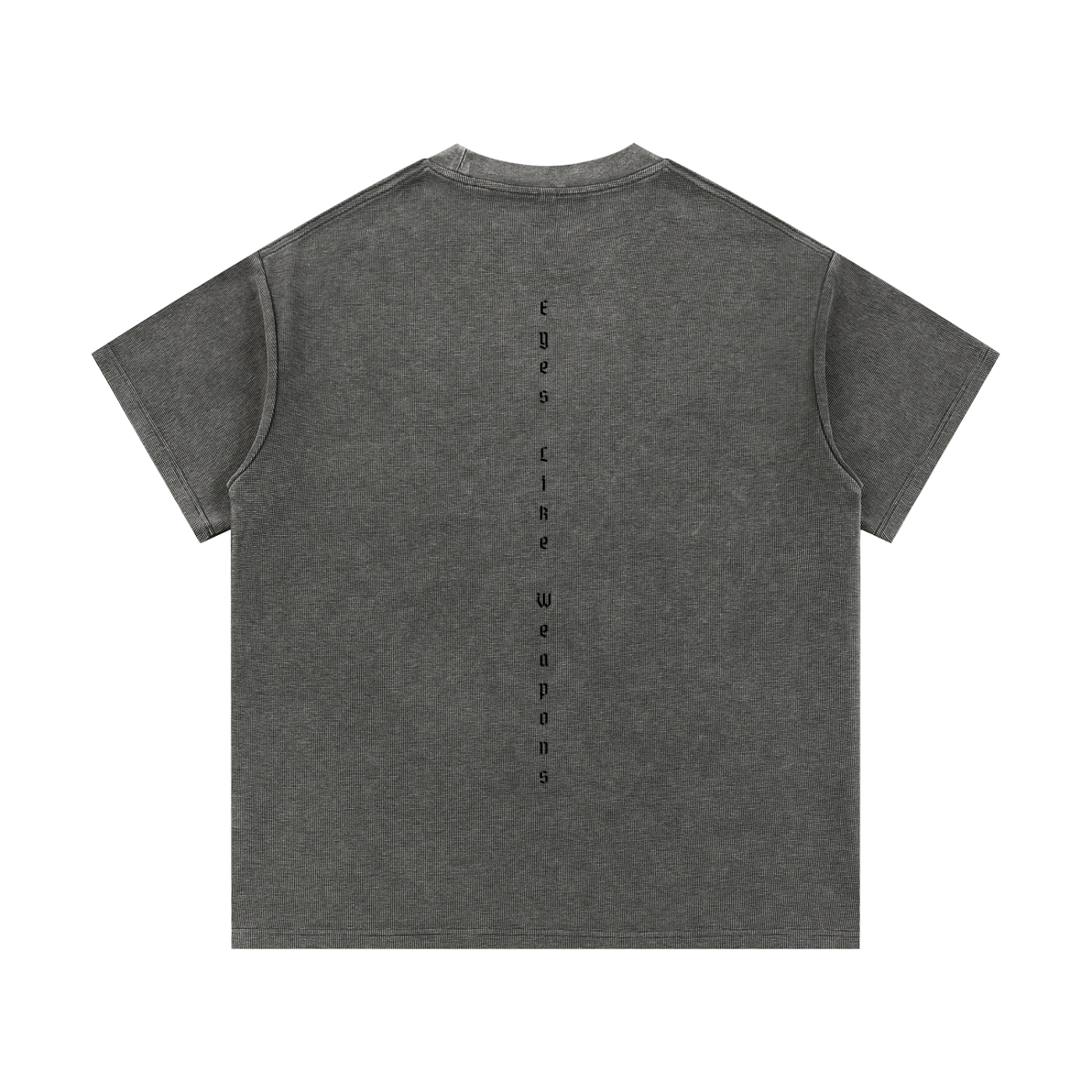 Mineral Wash Waffle Knit T-Shirt