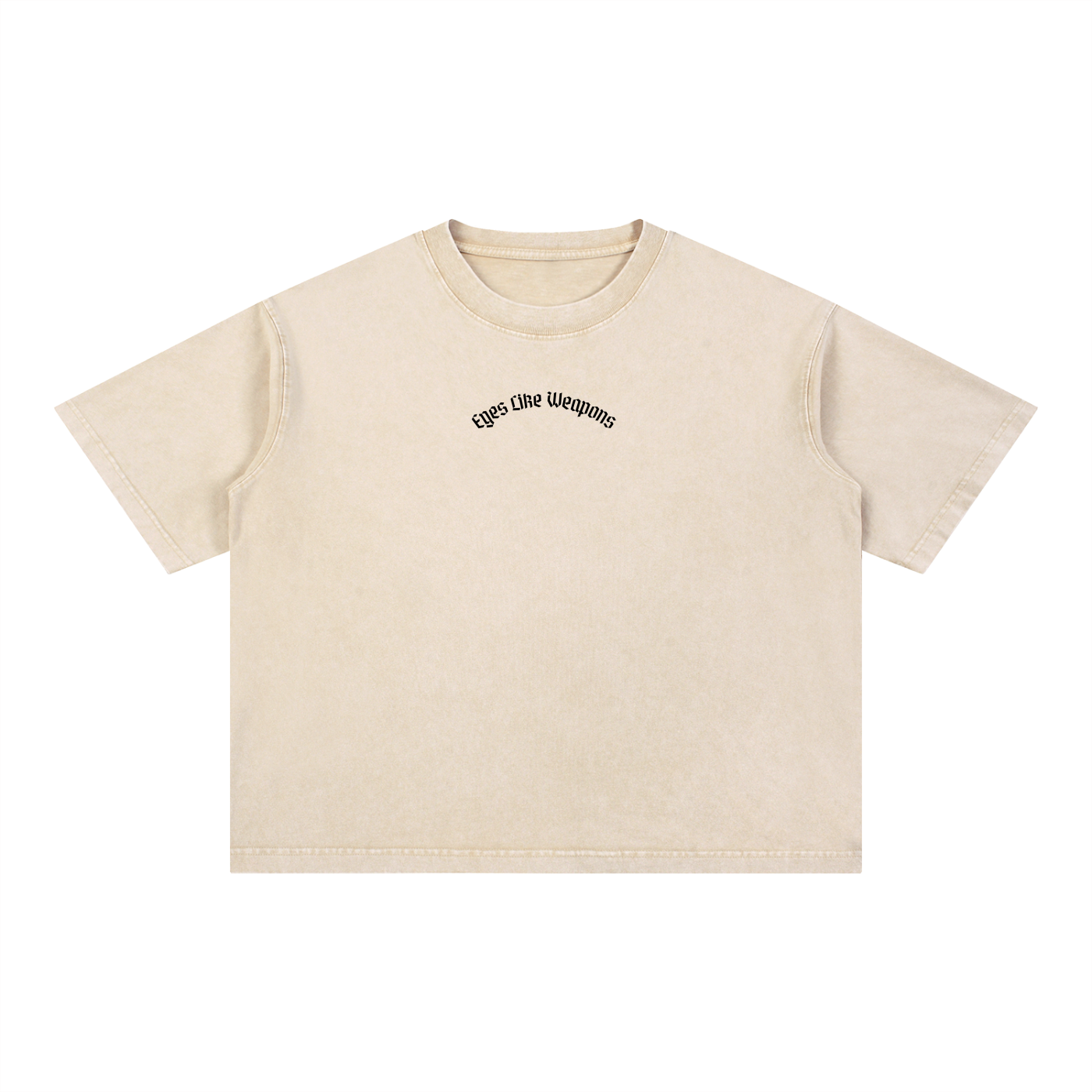 Mineral Wash Boxy Cotton T-Shirt