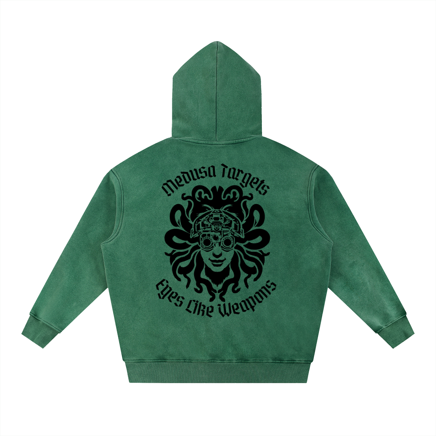 Snow Wash Fleece Oversize Hoodie